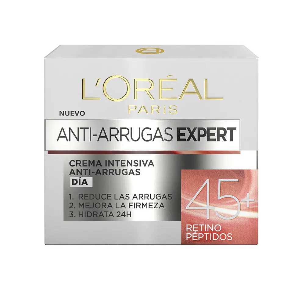 Kem chống nhăn L'Oréal París ANTI ARRUGAS EXPERT 2 ANTI-ARRUGAS EXPERT crema intensiva antiarrugas Kem dưỡng ẩm chính hãng L'Oréal París