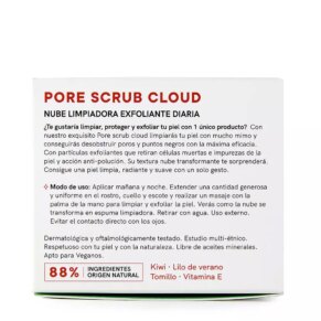 Lullage PORE SCRUB CLOUD nube limpiadora Tẩy tế bào chết da mặt