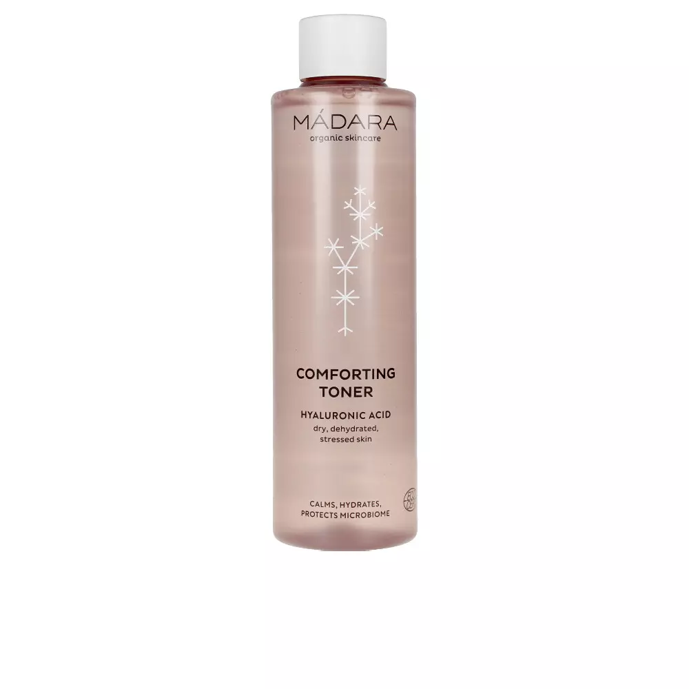 Nước Hoa Hồng Dưỡng Ẩm Mádara Organic Skincare Hyaluronic Acid cho Da Khô và Căng Thẳng 6 madara organic skincare comforting toner hyaluronic acid dehydrated stressed skin