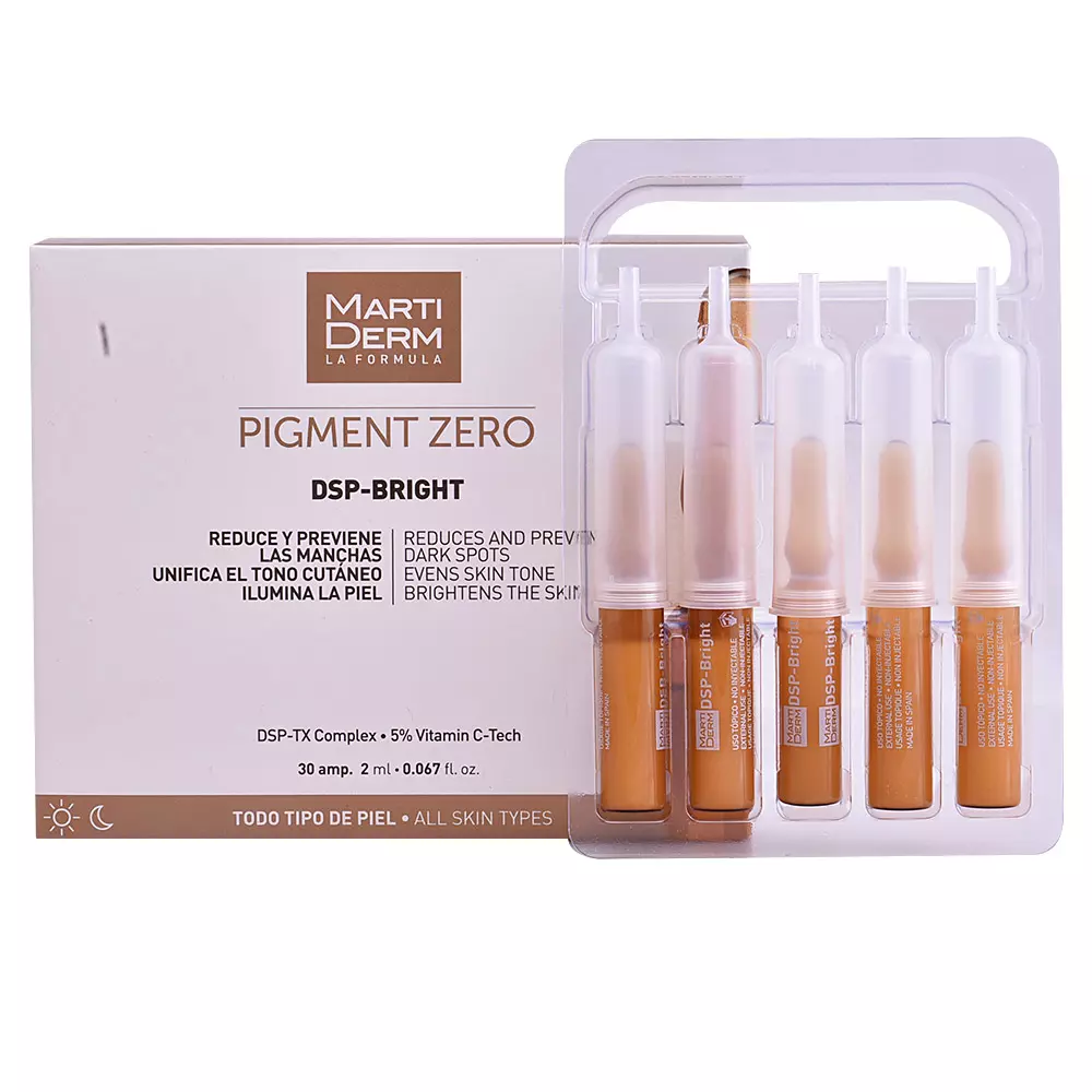 Ampoule Martiderm DSP BRIGHT ống dưỡng sáng da 6 martiderm dsp bright ampoules
