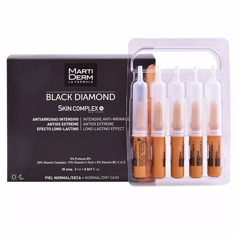 Tinh Chất Ngừa Lão Hóa Martiderm BLACK DIAMOND Intensive Ampoules 6 martiderm skin complex intensive anti wrinkle ampoules