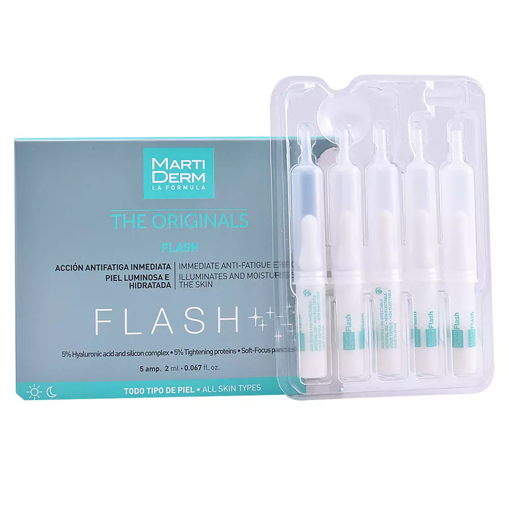Ampoule Martiderm THE ORIGINALS FLASH 6 martiderm the originals flash ampoules