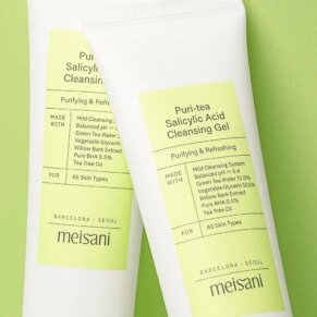 Gel rửa mặt salicylic acid Meisani PURI TEA 7 Sữa rửa mặt Meisani PURI-TEA salicylic acid cleansing gel