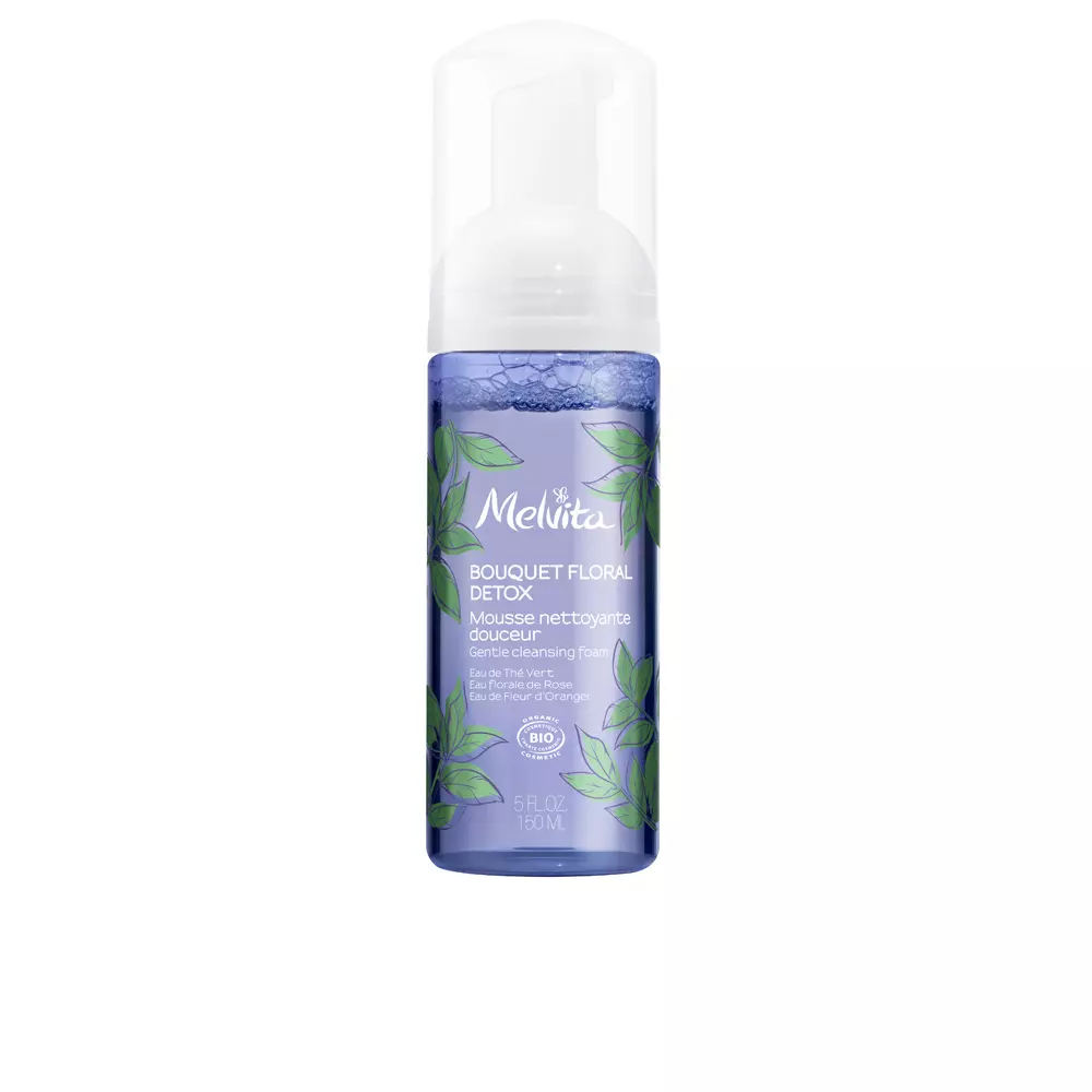 Mousse rửa mặt dịu nhẹ Melvita BOUQUET FLORAL DETOX 6 melvita floral espuma limpiadora ligera