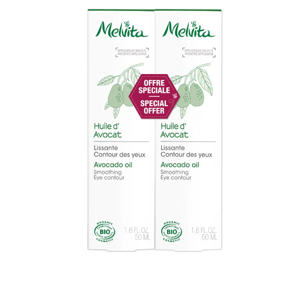 Dầu làm đẹp hữu cơ Melvita bộ đôi dầu bơ 6 melvita huile de beaute bio huile davocat duo