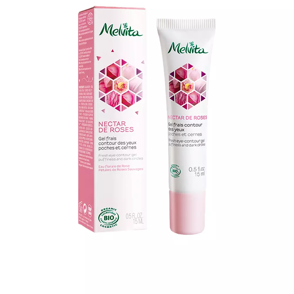 Gel mắt tươi Melvita Nectars de Roses 6 melvita nectar rosas contorno de ojos