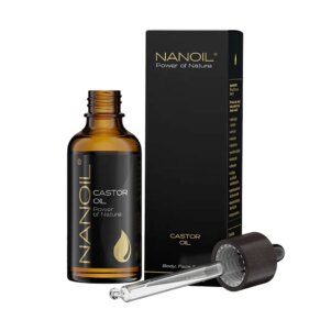 POWER OF NATURE castor oil Kem dưỡng ẩm chính hãng Nanoil