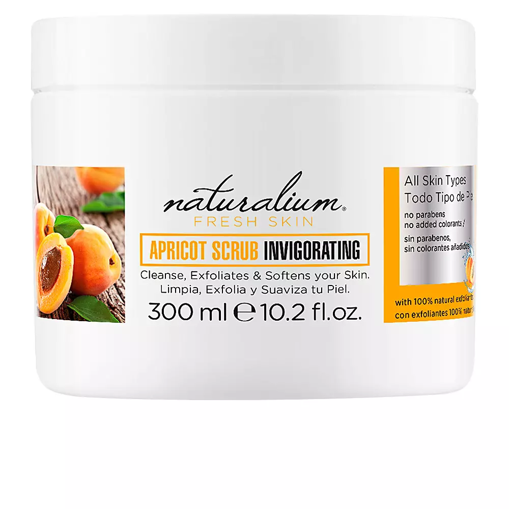 Tẩy tế bào chết cơ thể Naturalium ALBARICOQUE 300g 4 naturalium apricot scrub invigorating