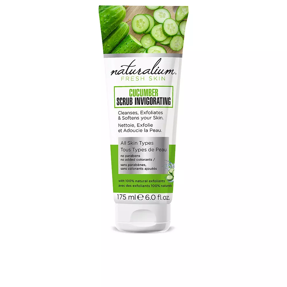 Tẩy tế bào chết cơ thể Naturalium PEPINO 6 naturalium cucumber scrub invigorating