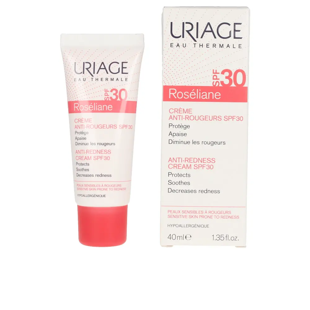 Kem chống đỏ da Uriage ROSÉLIANE SPF30 2 ROSÉLIANE anti-redness cream SPF30 Kem trị mẩn đỏ chính hãng Uriage