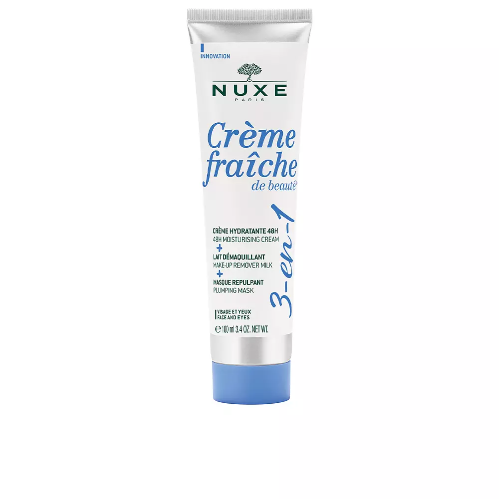Nuxe Kem Dưỡng Ẩm 3 trong 1 Lait Tẩy Trang CRÈME FRAÎCHE DE BEAUTÉ® 10 nuxe creme fraiche de beaute 3 en 1 lait demaquillant