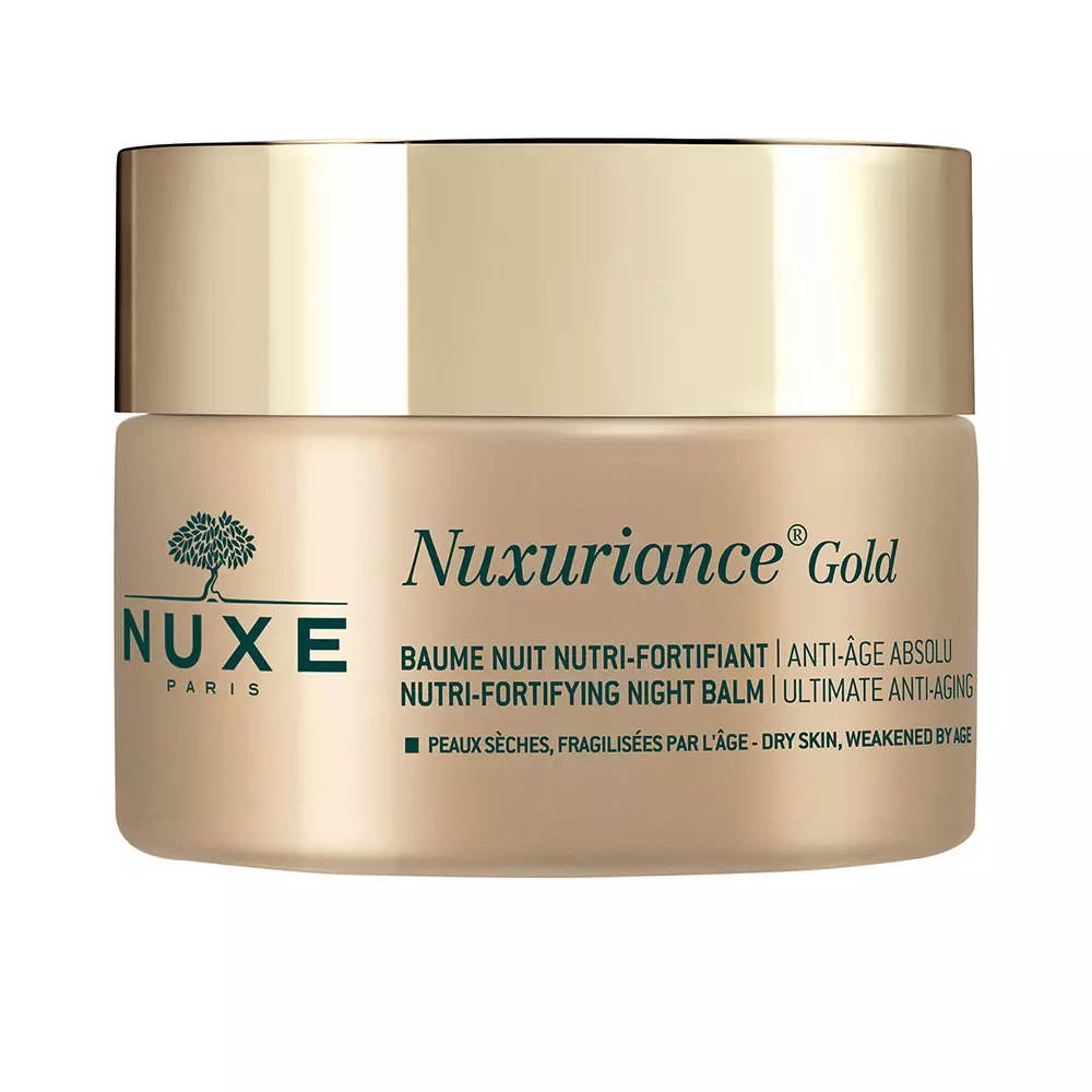 Nuxe NUXURIANCE GOLD kem dưỡng đêm bổ sung dinh dưỡng chống lão hóa 8 nuxe nuxuriance gold baume nuit nutri fortifiant