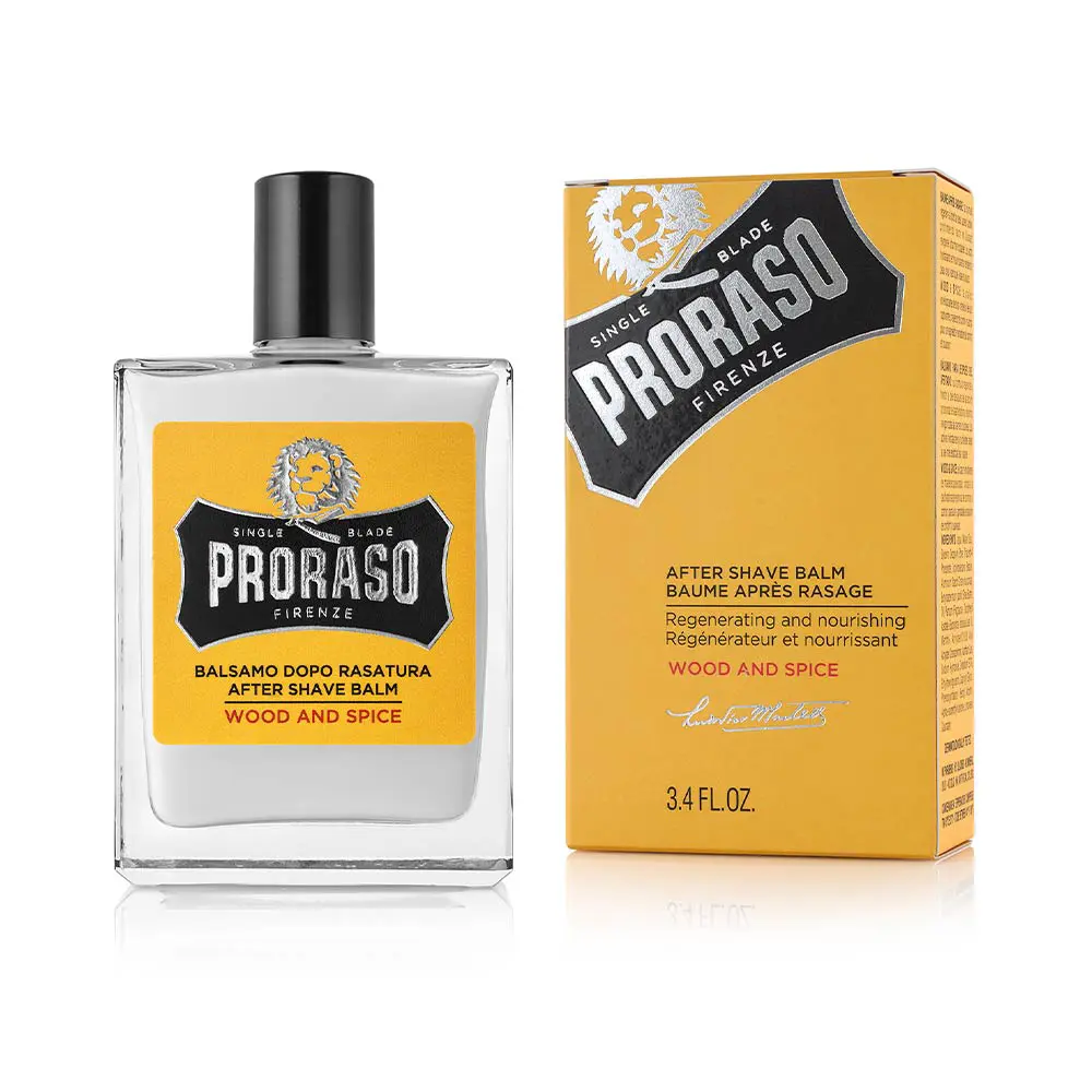 Balm sau cạo Proraso Gỗ và Gia Vị 6 proraso yellow after shave balsamo