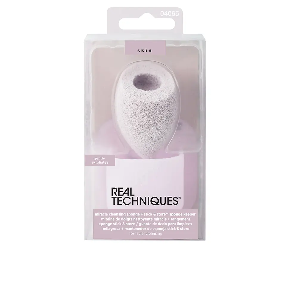 Bộ găng tay làm sạch Miracle của Real Techniques 12 real techniques miracle cleansing finger mitt set