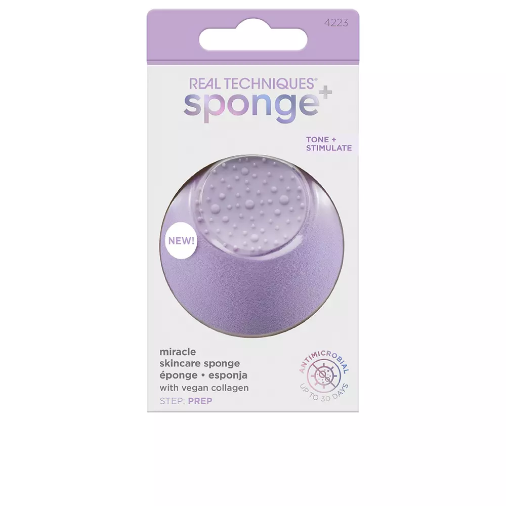 Bọt trang điểm Real Techniques SPONGE+ Miracle Skincare 6 real techniques sponge miracle skincare sponge