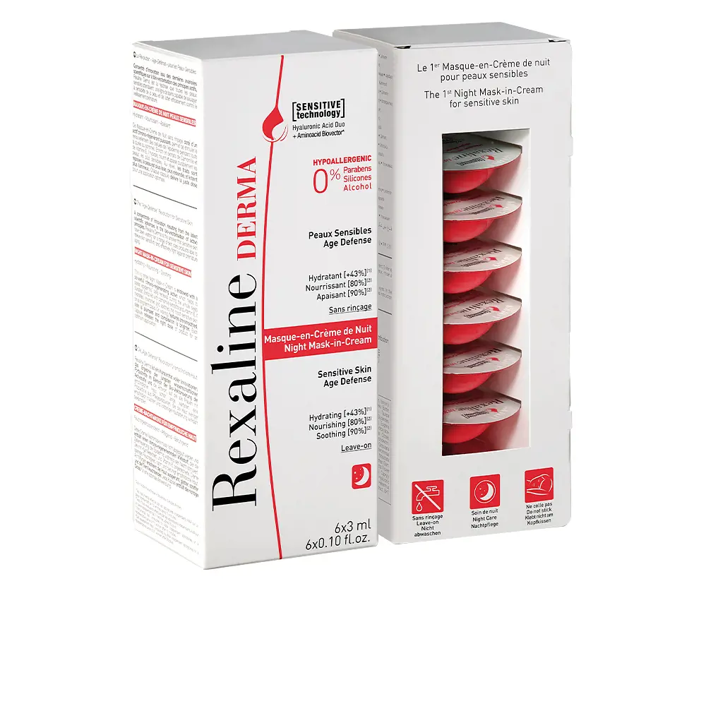Mặt nạ đêm Rexaline DERMA dạng kem 8 rexaline derma night mask in cream