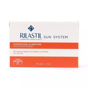 SUN SYSTEM oral cápsulas Kem điều trị chống oxy hóa chính hãng Rilastil