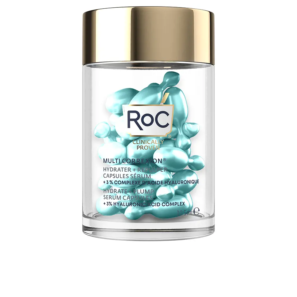 Roc HYDRATE + PLUMP viên nang serum chứa axit hyaluronic 12 roc hydrate plump capsulas serum con acido hialuronico
