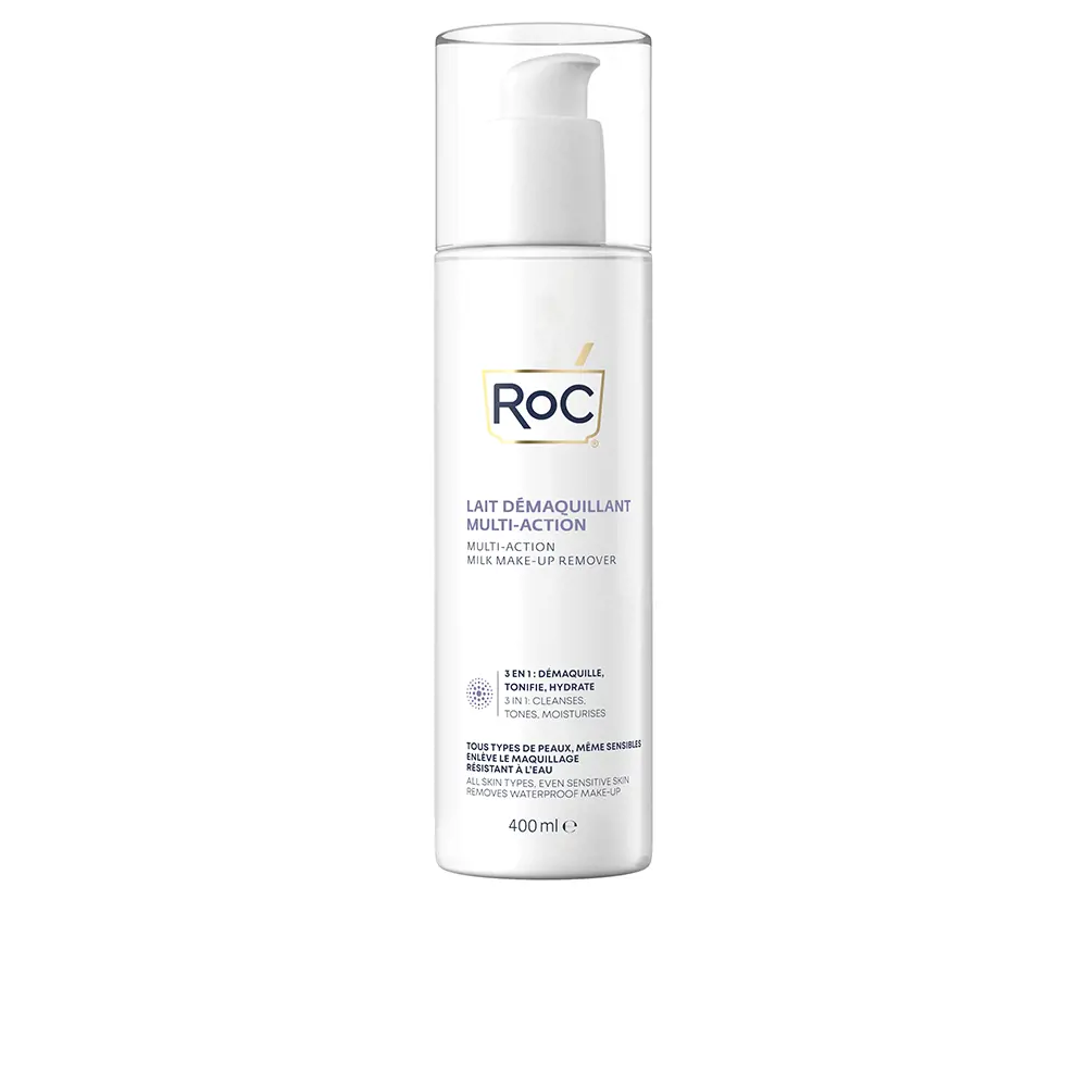 Sữa rửa mặt tẩy trang 3 trong 1 Roc 8 roc leche desmaquillante 3 en 1