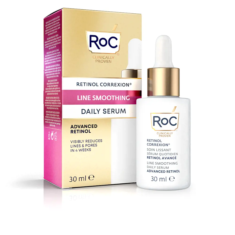 Serum Ngày Làm Mịn Da Chuyên Sâu Retinol Roc 8 roc line smoothing advanced retinol serum dia