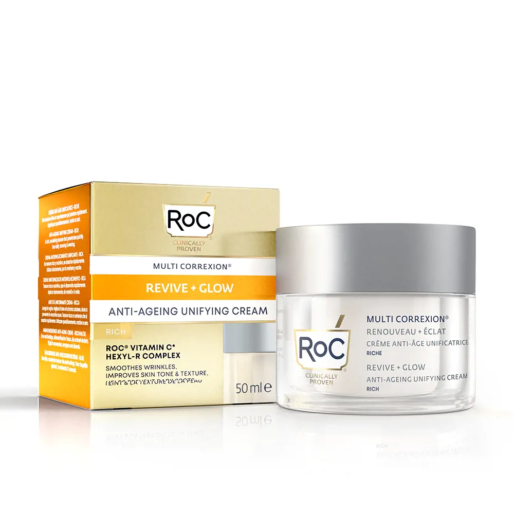 Kem làm đều màu da Roc REVIVE + GLOW 12 roc revive glow crema unificadora