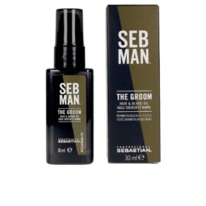 SEB MAN THE GROOM hair & beard oil Chăm sóc râu chính hãng Seb Man