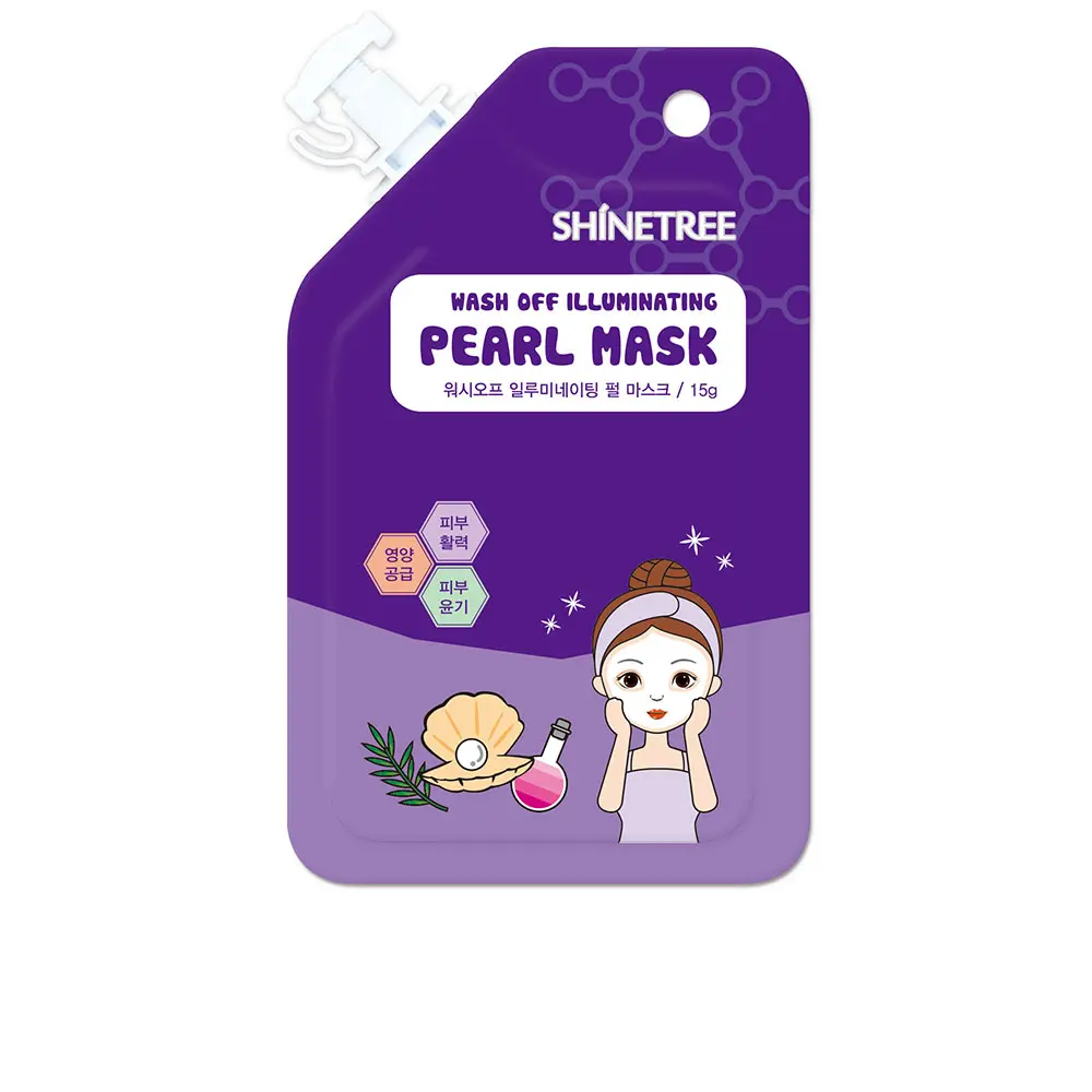 Mặt nạ rửa Shinetree PEARL làm sáng da 6 shinetree pearl wash off illuminating mask
