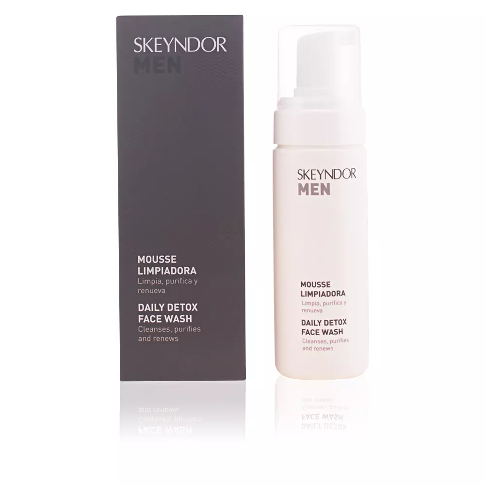 Mousse rửa mặt Skeyndor MEN 6 skeyndor men daily detox face wash