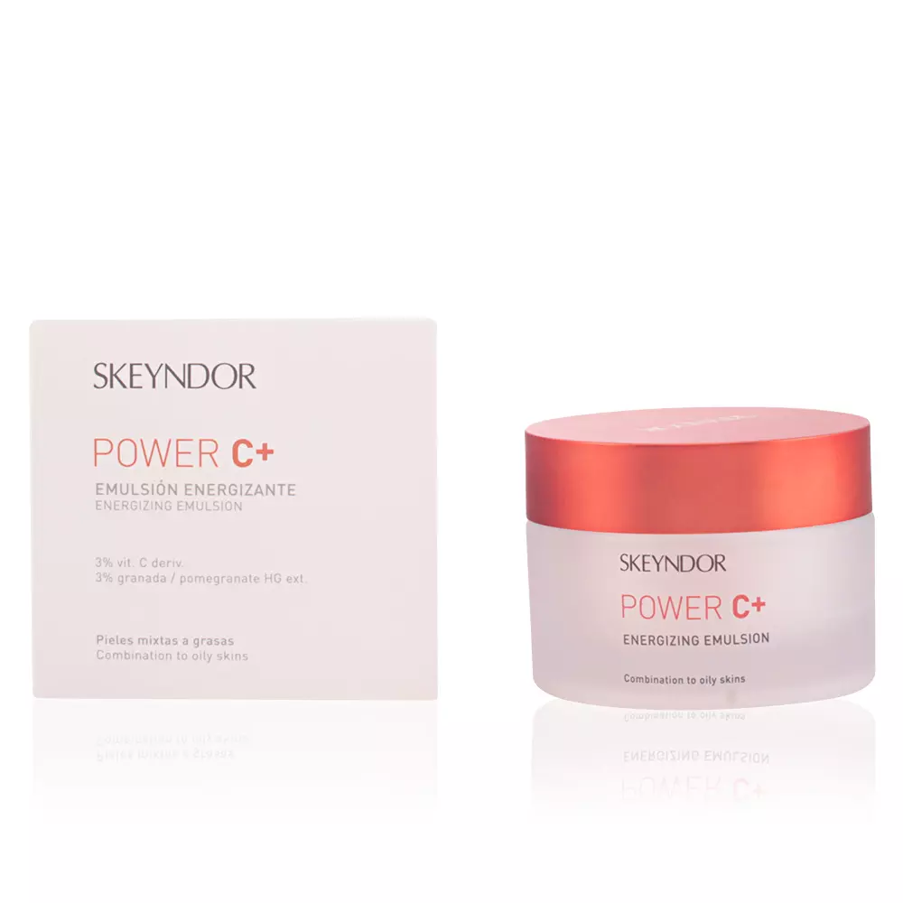 Skeyndor POWER C+ Emulsion Energizing cho da hỗn hợp và da dầu 4 skeyndor power c energizing emulsion normal to oily skins