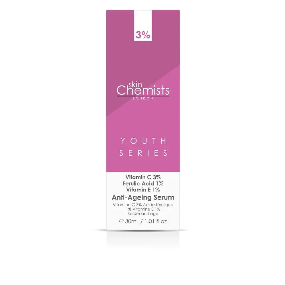 Tinh Chất Chống Lão Hóa Skin Chemists Vitamin C 3% Ferulic Acid 1% Vitamin E 1% 3 Skin Chemists VITAMIN C 3% FERULIC ACID 1% VITAMIN E 1% anti-ageing... Kem dưỡng ẩm chống lão hóa và điều trị chống nhăn