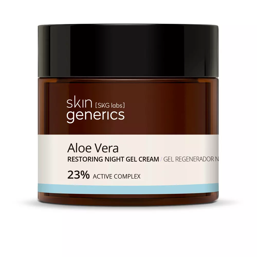 Gel Regenerador ALOE VERA Ban Đêm 23% Skin Generics 6 skin generics aloe vera gel regenerador noche 23