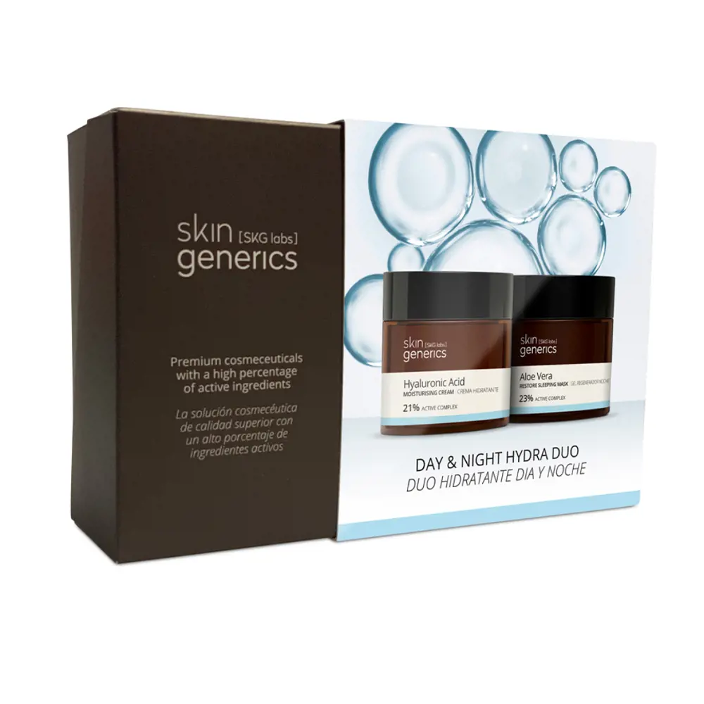 Bộ sản phẩm Skin Generics Kem Dưỡng Ẩm Ngày và Đêm 6 skin generics hidratante dia y noche set