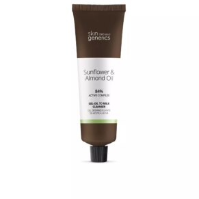 Sữa rửa mặt Skin Generics SUNFLOWER & ALMOND OIL gel-oil to milk cleanser