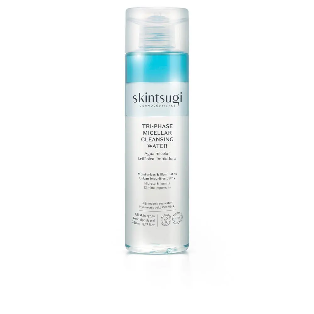 Nước tẩy trang Skintsugi TRI PHASE MICELLAR 3 trong 1 6 skintsugi tri phase micellar agua micelar trifasica