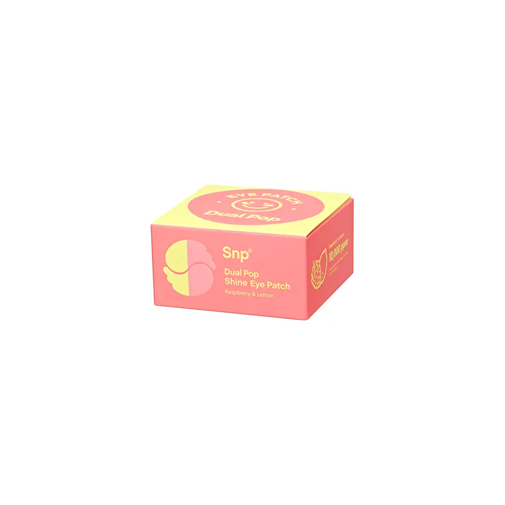 Mặt nạ mắt DUAL POP Shine SNP 2 DUAL POP shine eye patch Quầng thâm, túi mắt và kem dưới mắt chính hãng Snp