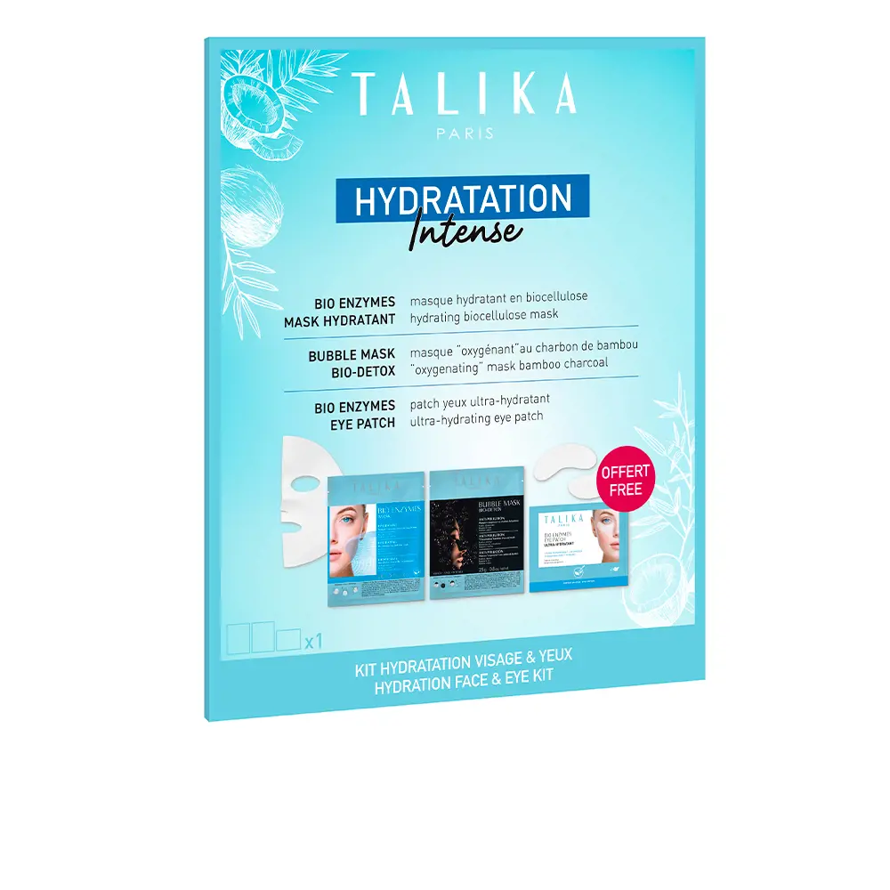 Bộ sản phẩm Talika Dưỡng Ẩm Intense 6 talika hydratation intense set