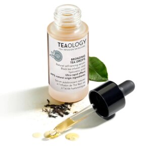 Kem dưỡng ẩm Teaology BRONZING TEA DROPS natural self-tanning serum