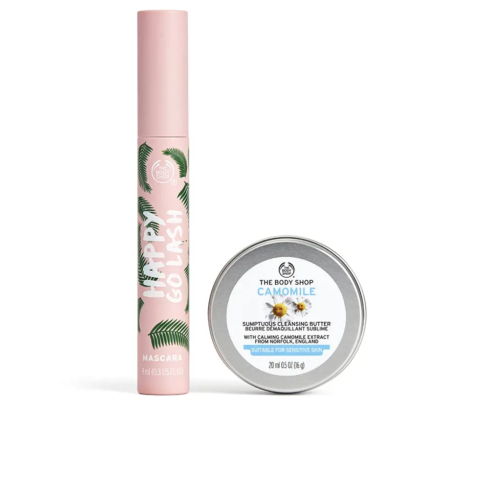 Bộ sản phẩm tẩy trang chiết xuất hoa cúc The Body Shop 6 the body shop camomile set