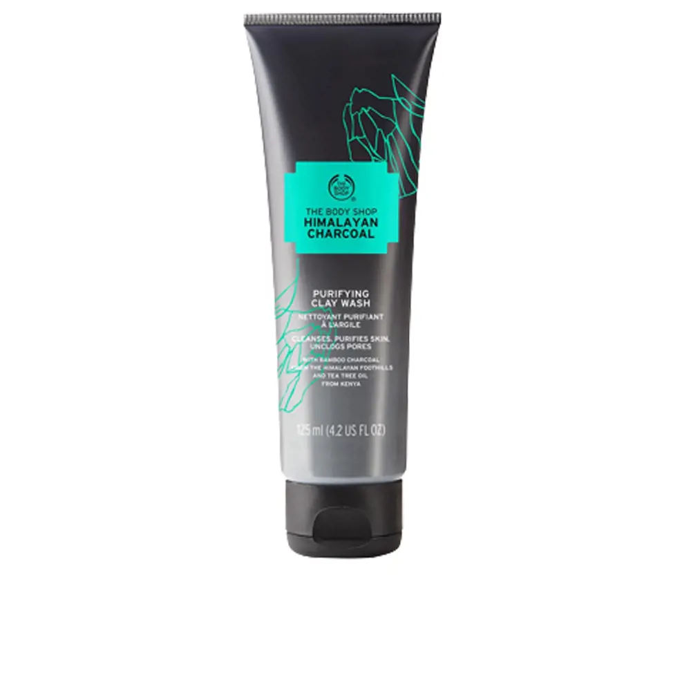 Sữa rửa mặt đất sét than hoạt tính The Body Shop 10 the body shop charcoal clay wash