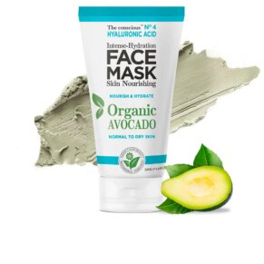 Mặt nạ Kem dưỡng ẩm da mặt The Conscious™ HYALURONIC ACID intense-hydration face mask organic a...