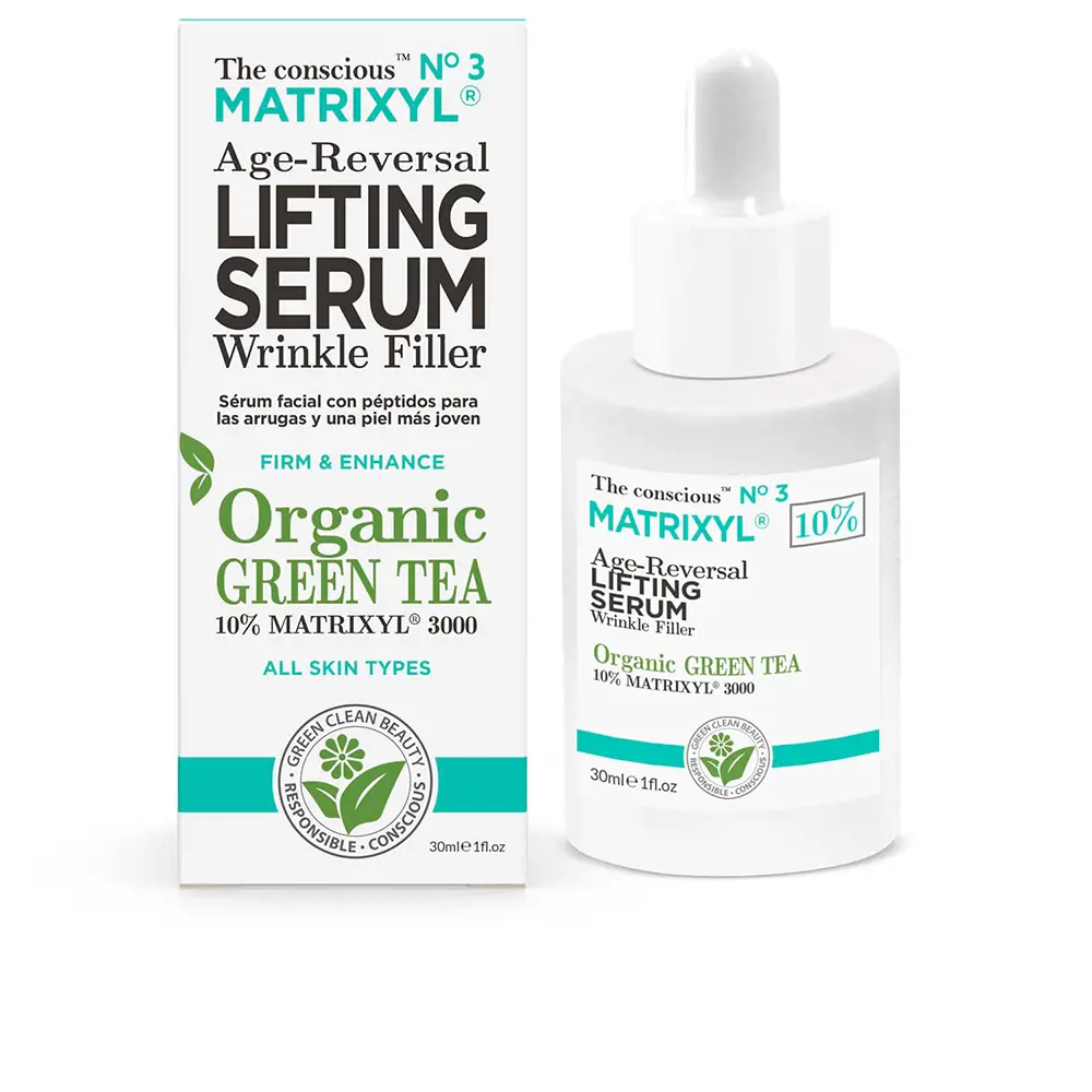 Serum nâng cơ trẻ hóa MATRIXYL® organic green tea The Conscious™ 10 the conscious matrixyl age reversal lifting serum organic green tea