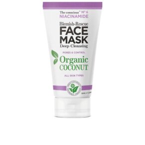 NIACINAMIDE blemish-rescue face mask organic coconut Kem dưỡng ẩm chính hãng The Conscious™