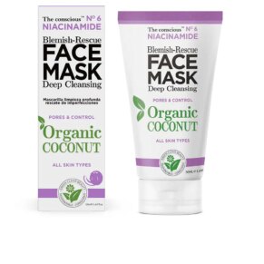 Kem dưỡng ẩm The Conscious™ NIACINAMIDE blemish-rescue face mask organic coconut