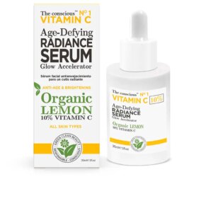 Kem dưỡng ẩm Flash effect The Conscious™ VITAMIN C age-defying radiance serum organic lemon