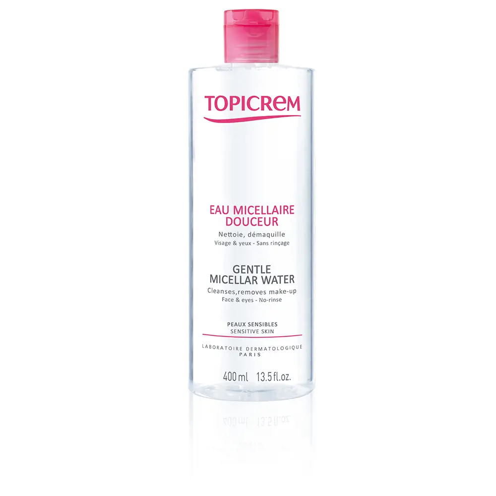 Nước tẩy trang dịu nhẹ Topicrem HYDRA+ 4 topicrem hydra agua micelar suave