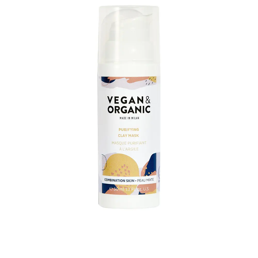Mặt nạ đất sét purifying cho da hỗn hợp Vegan & Organic 6 vegan organic purifying clay mask combination skin