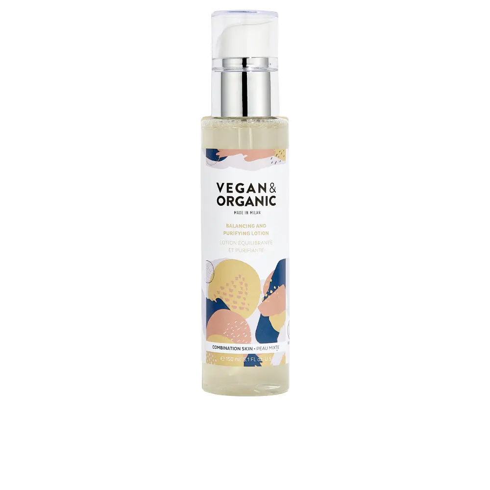 Sữa rửa mặt làm sạch hữu cơ và thuần chay cho da hỗn hợp Vegan & Organic 6 vegan organic purifying cleansing milk combination skin
