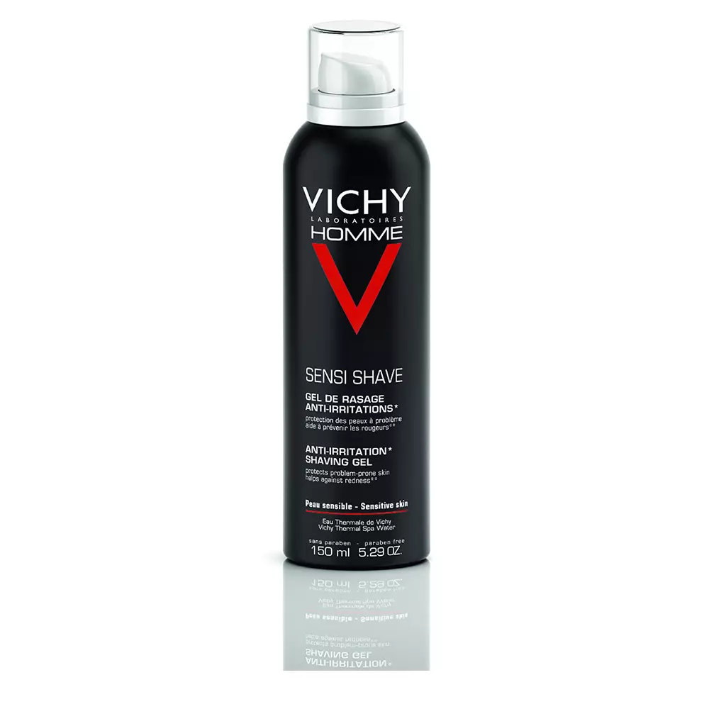 Gel cạo râu Vichy Homme chống kích ứng da 6 vichy vichy homme gel de rasage anti irritations