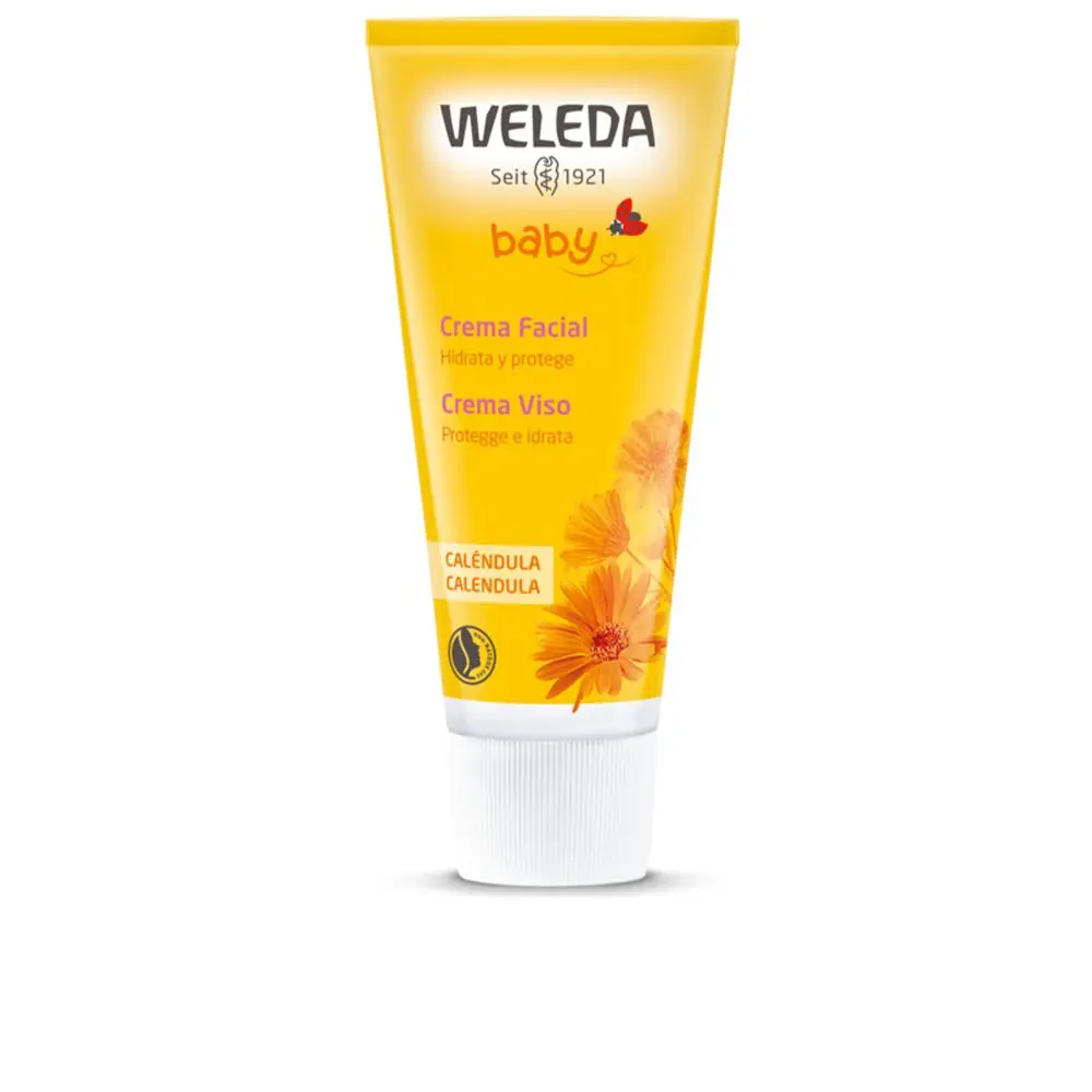 Kem dưỡng mặt Weleda cho bé chiết xuất calendula 6 weleda baby calendula crema rostro