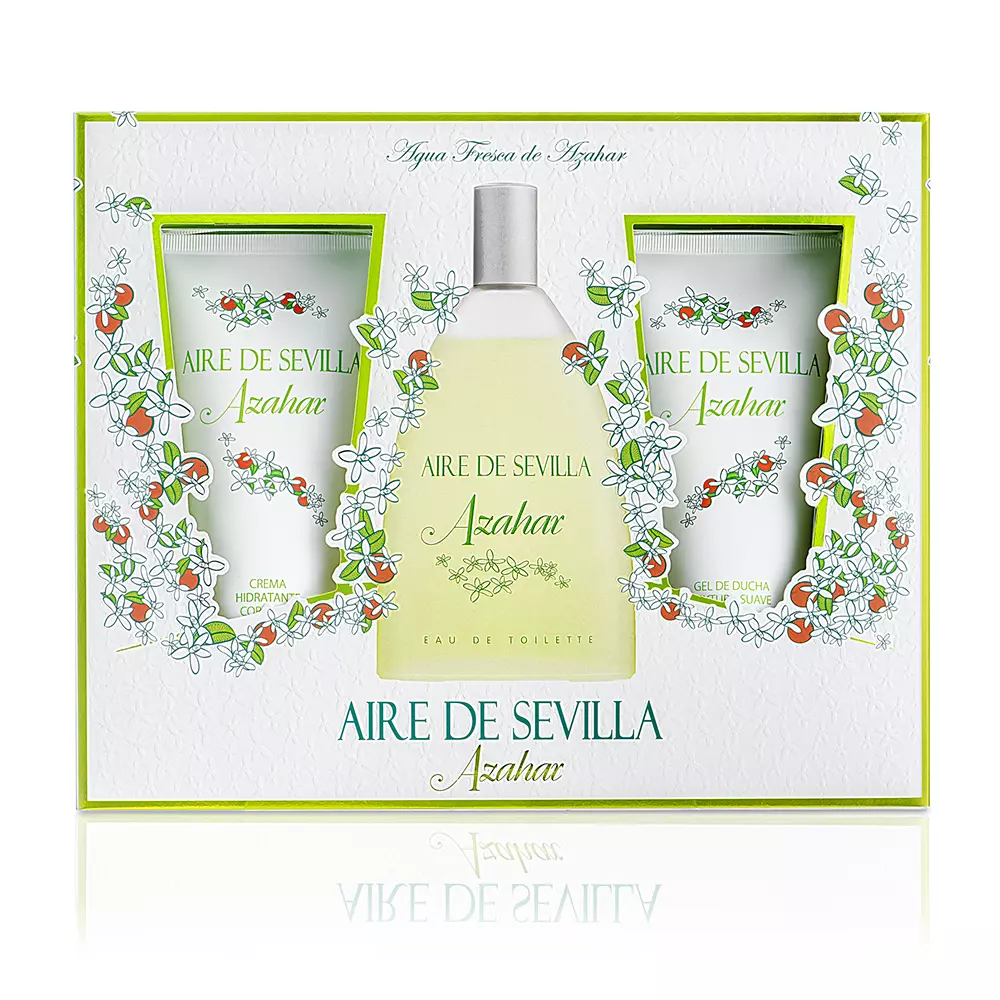 AGUA FRESCA DE AZAHAR SET Gift Set (Nữ) 12 aire sevilla aire sevilla agua azahar set